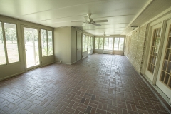 enclosed patio