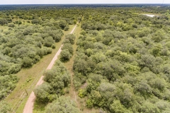 access road aerial