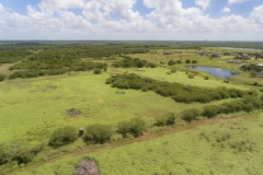 aerial looking north