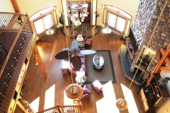 ross ranch living overhead view