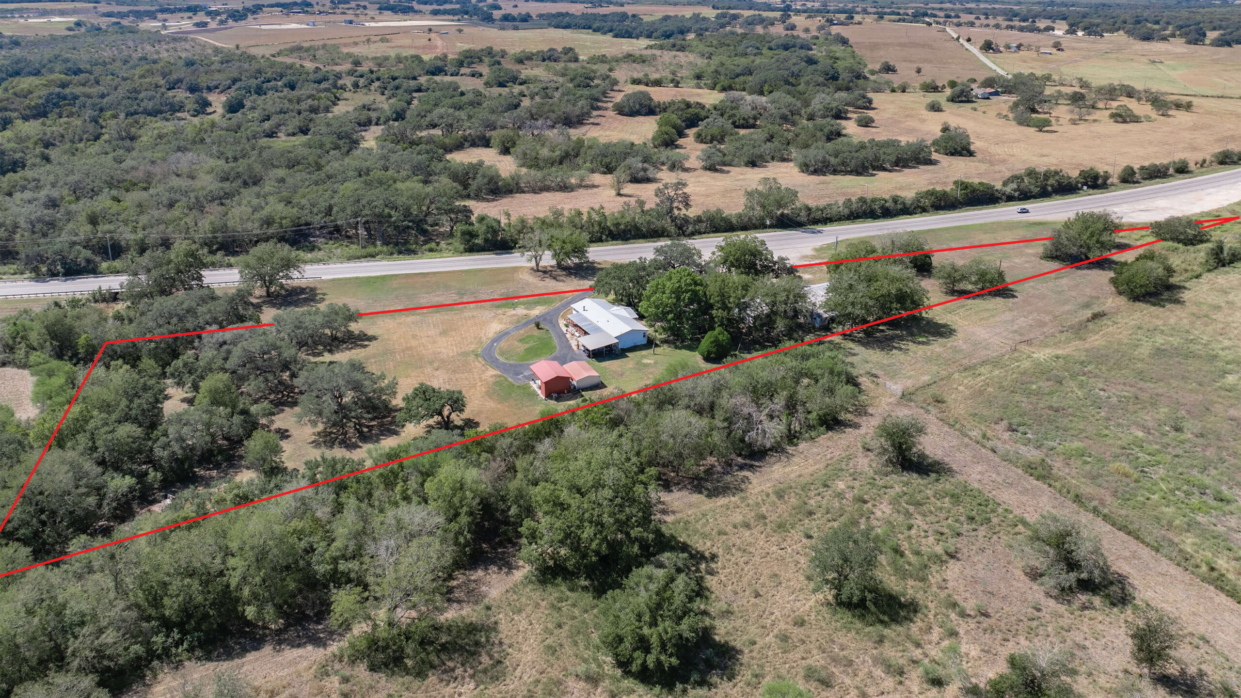 2.9 Acre Westhoff Property For Sale